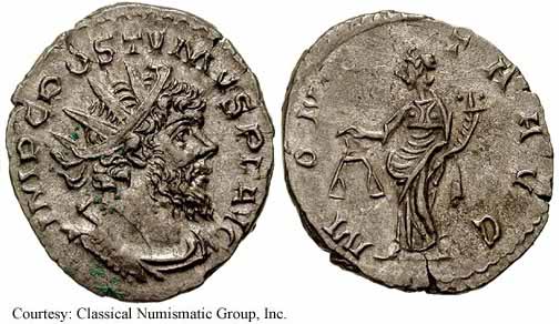 монета Древнего Рима