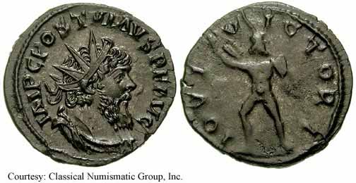 монета Древнего Рима