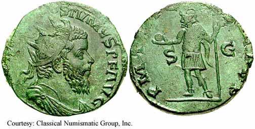 монета Древнего Рима