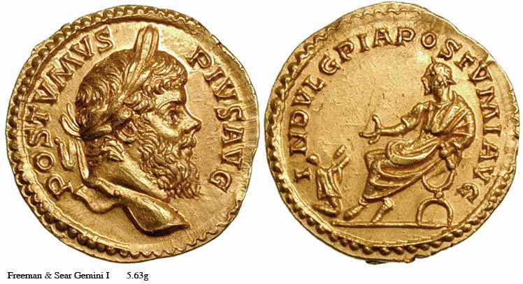 монета Древнего Рима