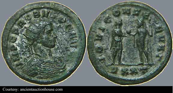 монета Древнего Рима