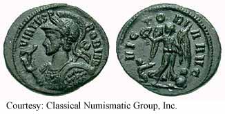 монета Древнего Рима