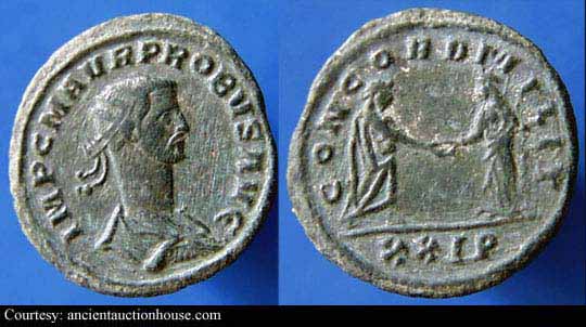 монета Древнего Рима