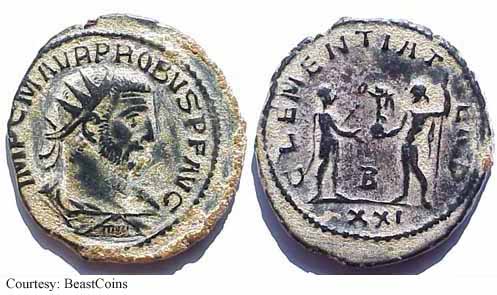 монета Древнего Рима