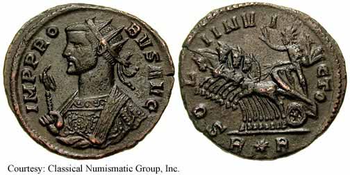 монета Древнего Рима