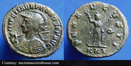 монета Древнего Рима