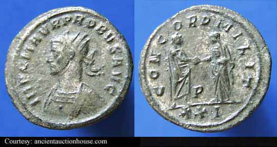 монета Древнего Рима