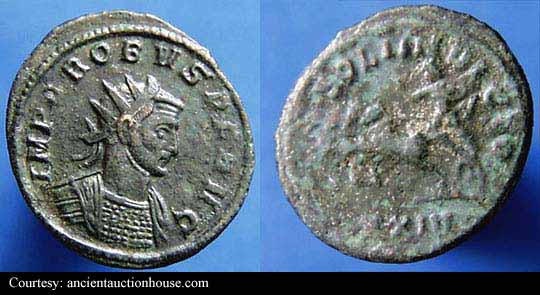 монета Древнего Рима