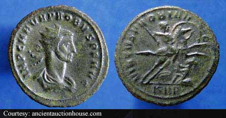 монета Древнего Рима