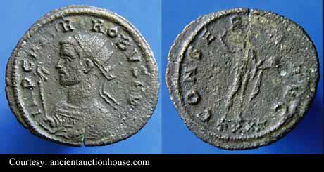 монета Древнего Рима