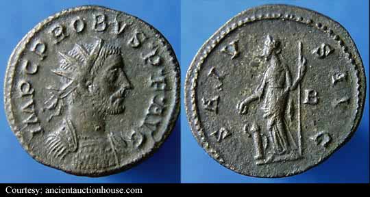 монета Древнего Рима