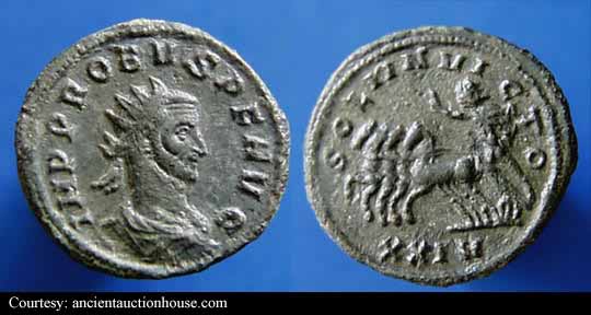 монета Древнего Рима