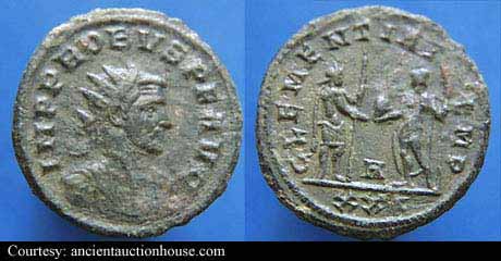 монета Древнего Рима