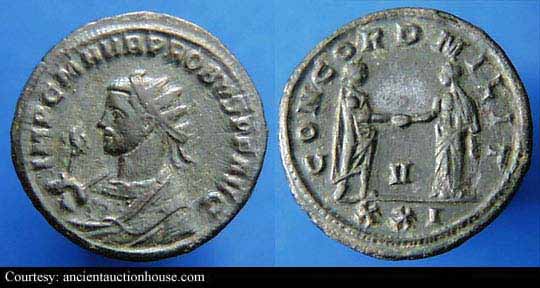 монета Древнего Рима