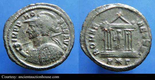 монета Древнего Рима