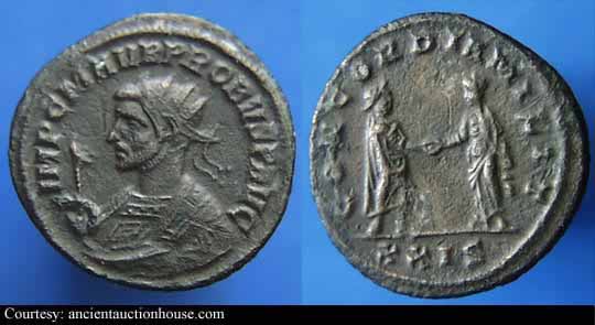 монета Древнего Рима