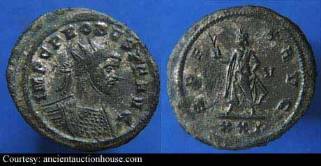 монета Древнего Рима