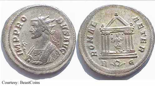 монета Древнего Рима