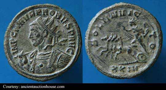 монета Древнего Рима