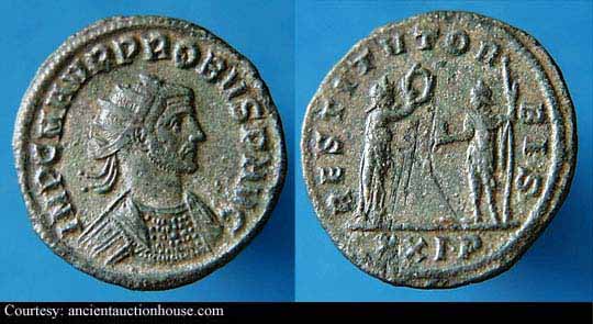 монета Древнего Рима