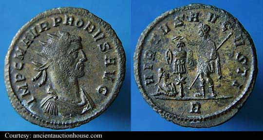 монета Древнего Рима