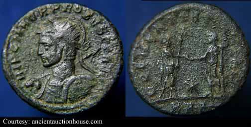 монета Древнего Рима