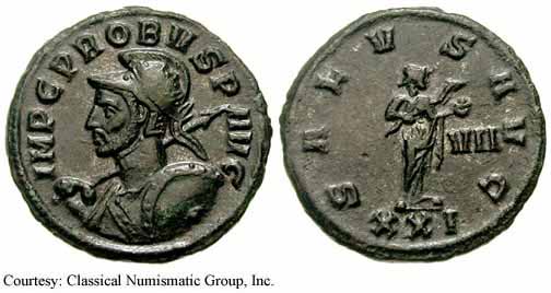 монета Древнего Рима