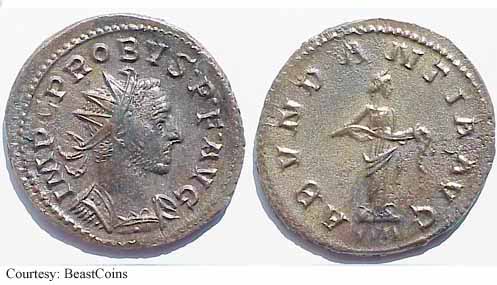 монета Древнего Рима