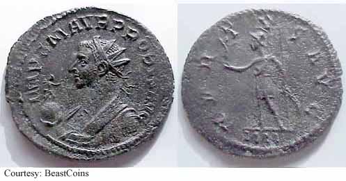 монета Древнего Рима