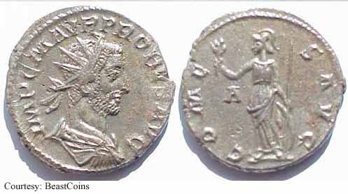 монета Древнего Рима