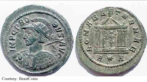 монета Древнего Рима