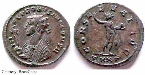 монета Древнего Рима