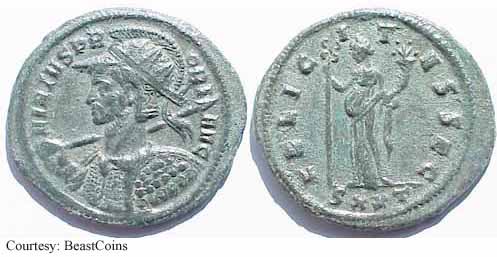 монета Древнего Рима