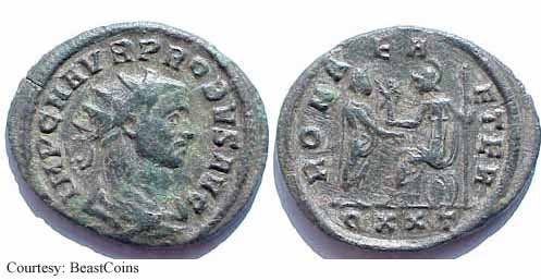 монета Древнего Рима