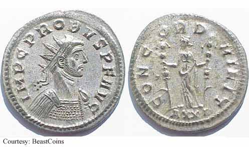 монета Древнего Рима