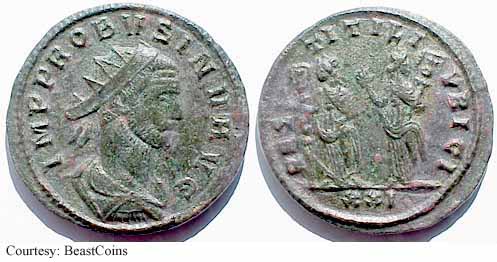 монета Древнего Рима