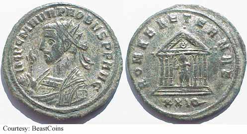 монета Древнего Рима