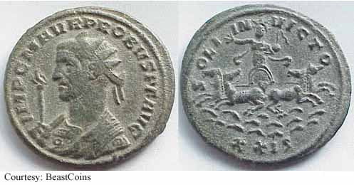 монета Древнего Рима