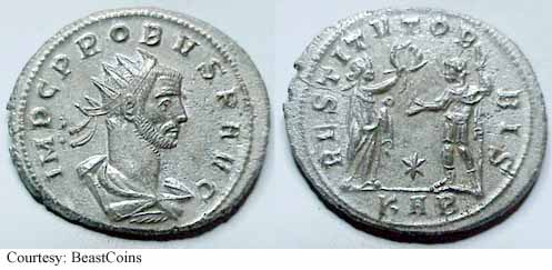 монета Древнего Рима