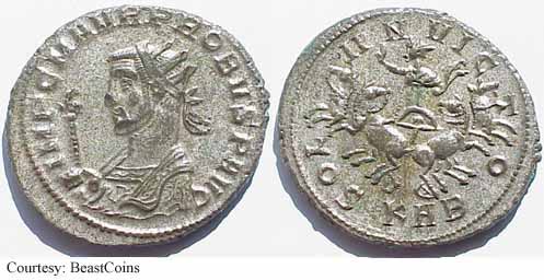 монета Древнего Рима