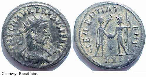 монета Древнего Рима