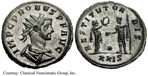 монета Древнего Рима