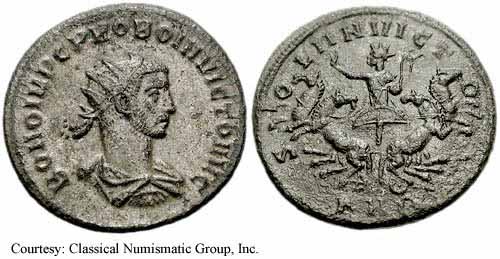 монета Древнего Рима