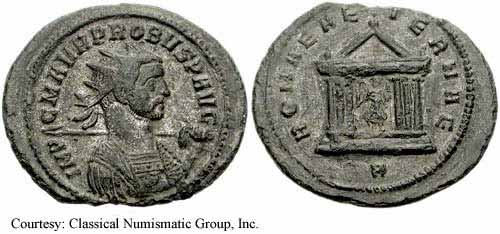 монета Древнего Рима