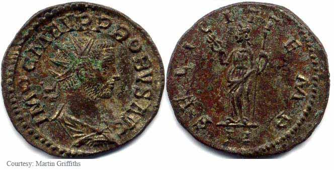 монета Древнего Рима