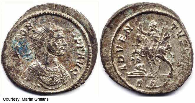 монета Древнего Рима