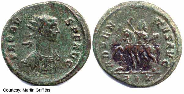 монета Древнего Рима