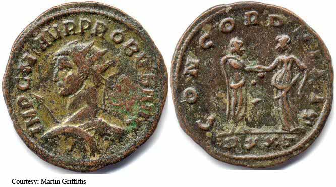 монета Древнего Рима