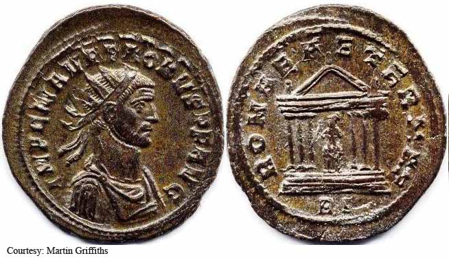 монета Древнего Рима