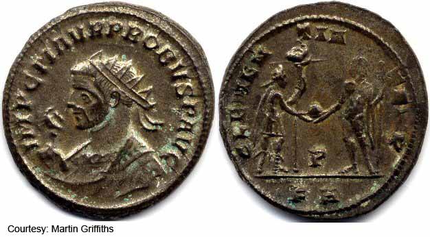 монета Древнего Рима